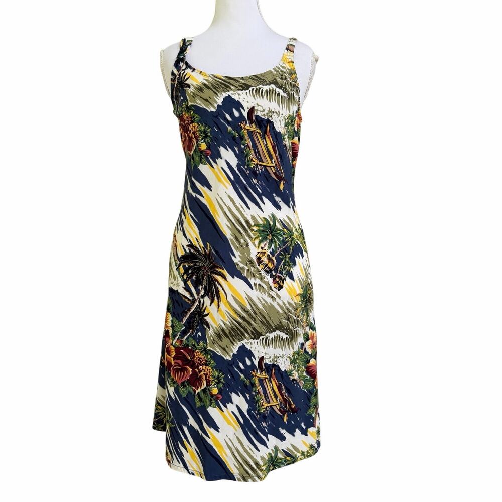 Hilo Hattie Hawaiian Original Dress S Tropical Hawaiian Sundress Made In Hawaii